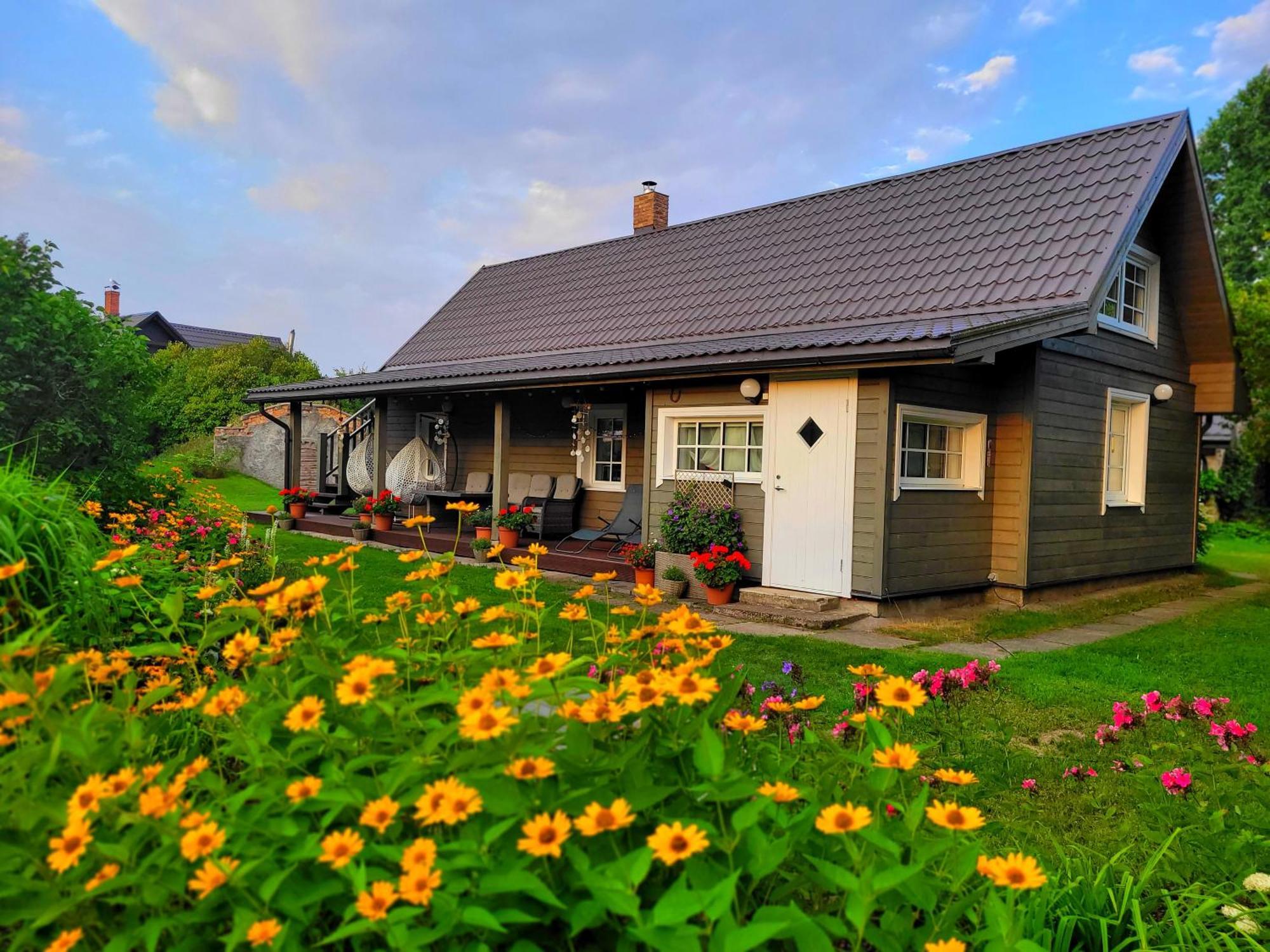 Namins Pie Juras Villa Lapmežciems Exteriör bild